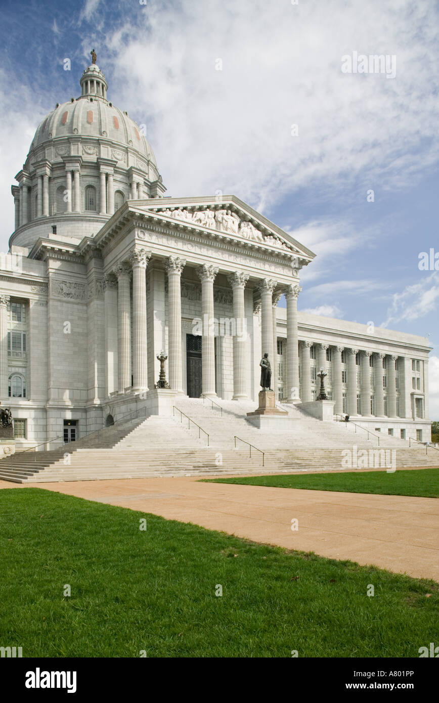 USA, Missouri, Jefferson City Missouri State Capitol Building Stock
