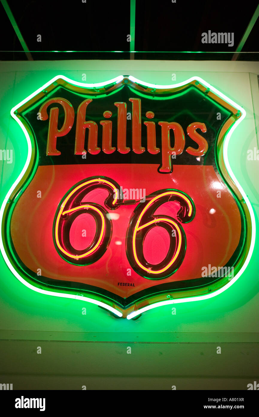 Phillips 66 Gas Station High Resolution Stock Photography and Images