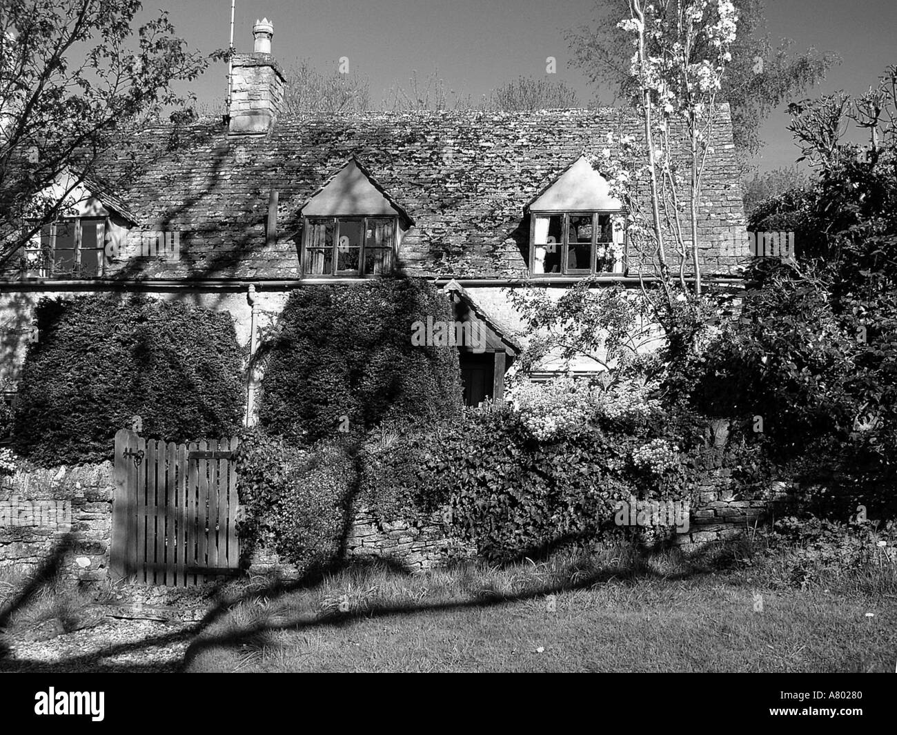 gloucestershire cotswolds upper slaughter david martyn hughes Stock