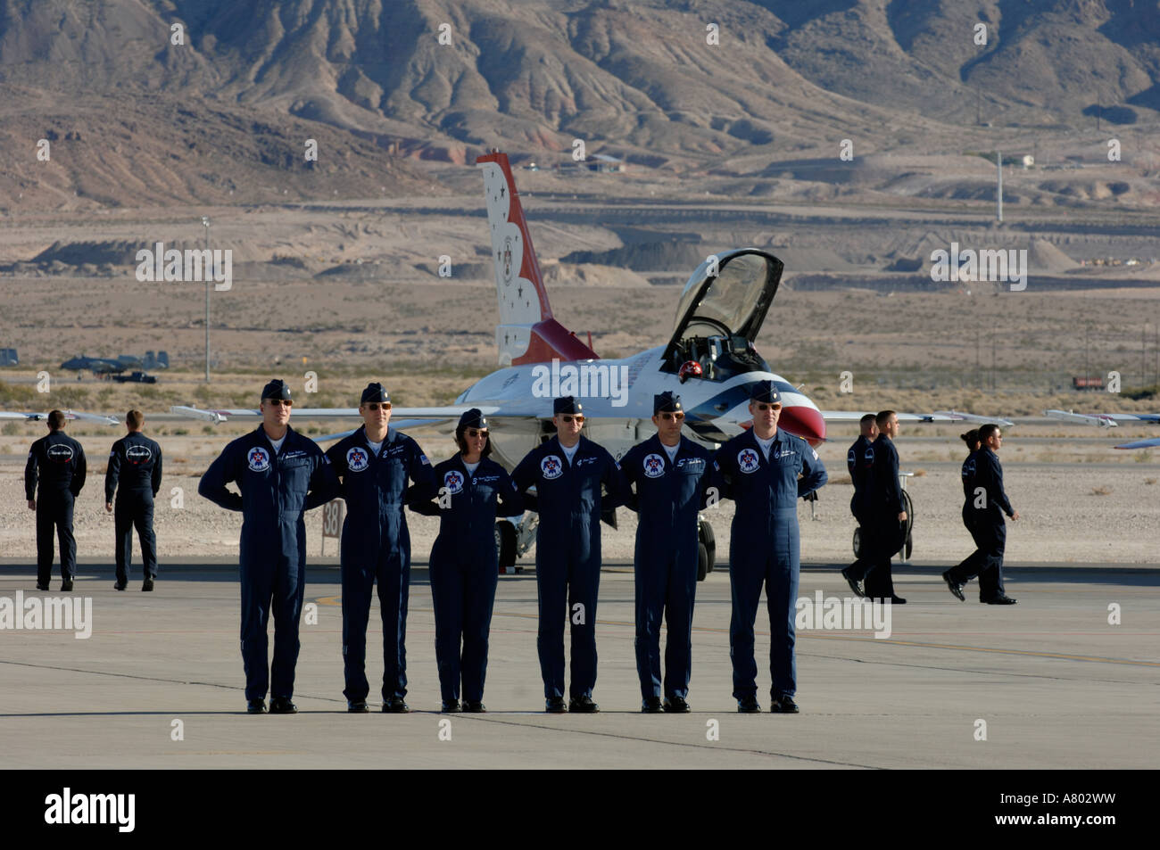 Aviation Nation at Nellis Air Force Base, Las Vegas, Nevada Stock Photo -  Alamy