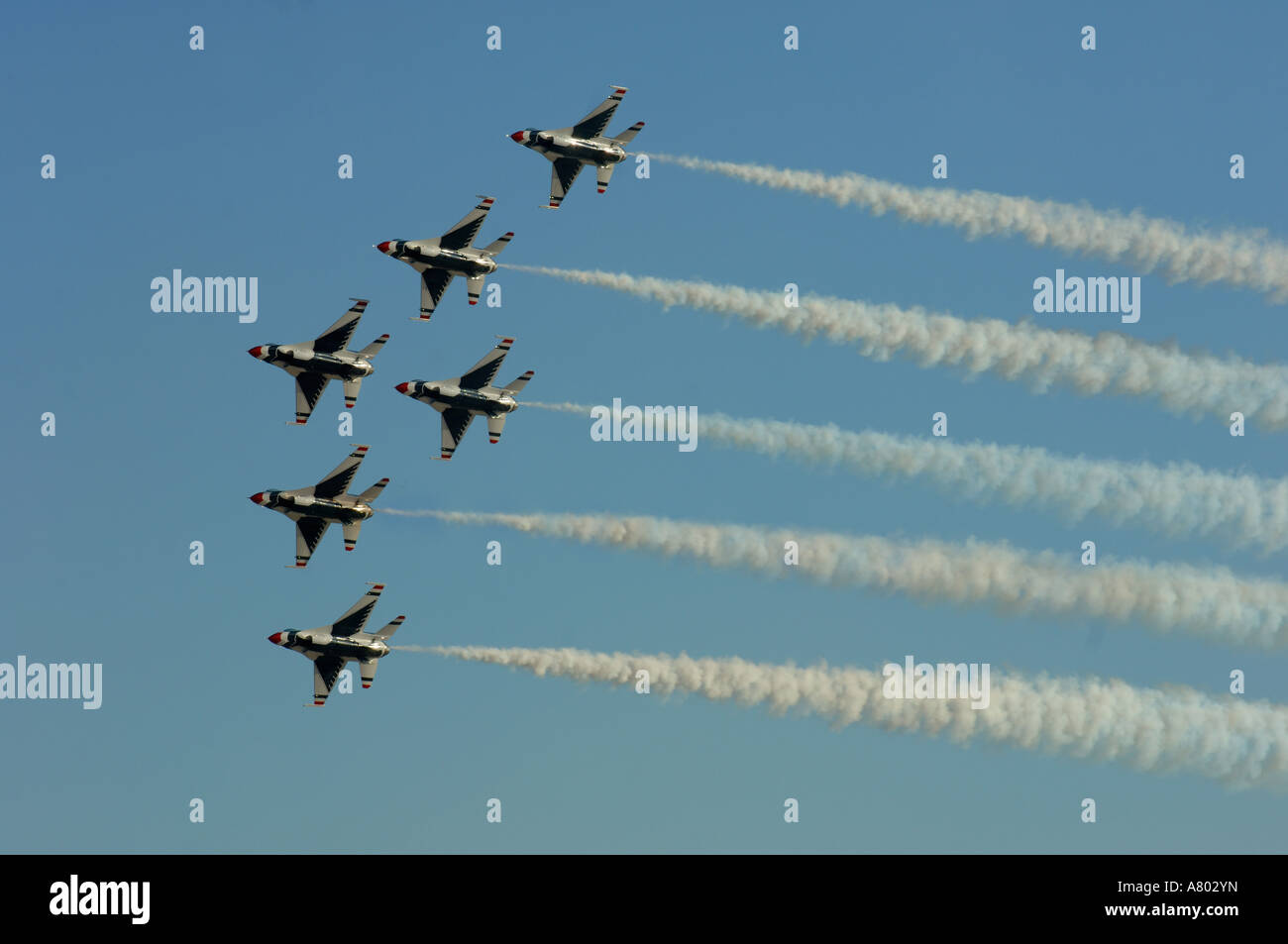 Aviation Nation at Nellis Air Force Base, Las Vegas, Nevada Stock Photo