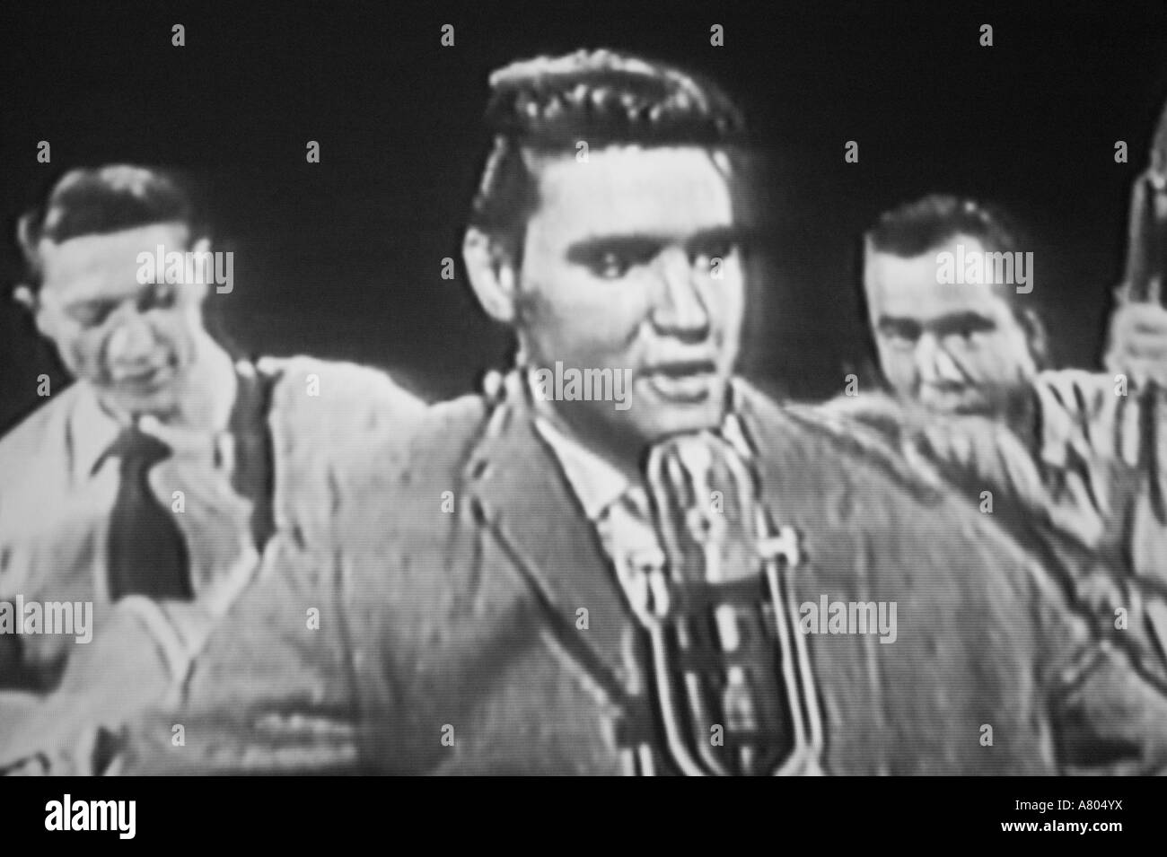 Country music hall of fame elvis Black and White Stock Photos & Images