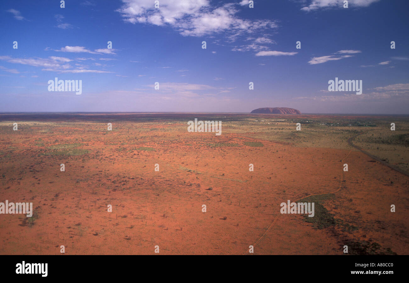 Uluru Ayers Rock Central Australia Stock Photo