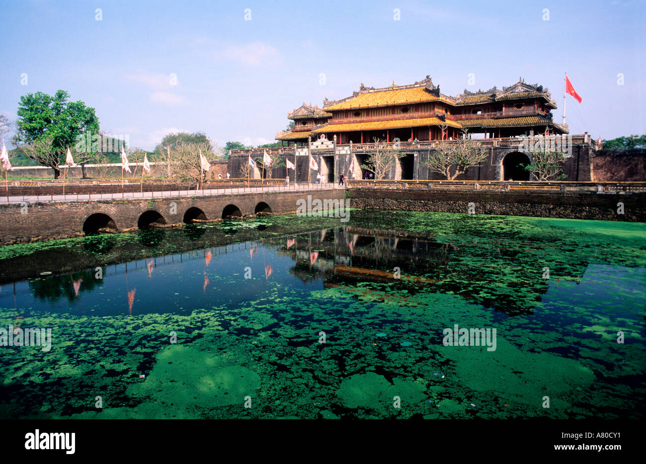 Vietnam, Hue, Imperial city, imperial Palace Stock Photo