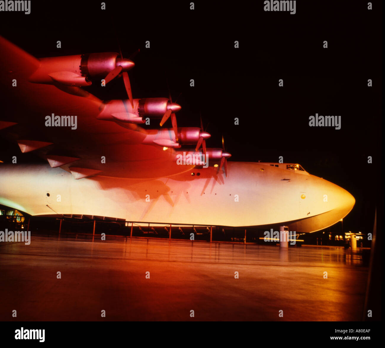 USA SpruceGoose FlyingBoat Stock Photo