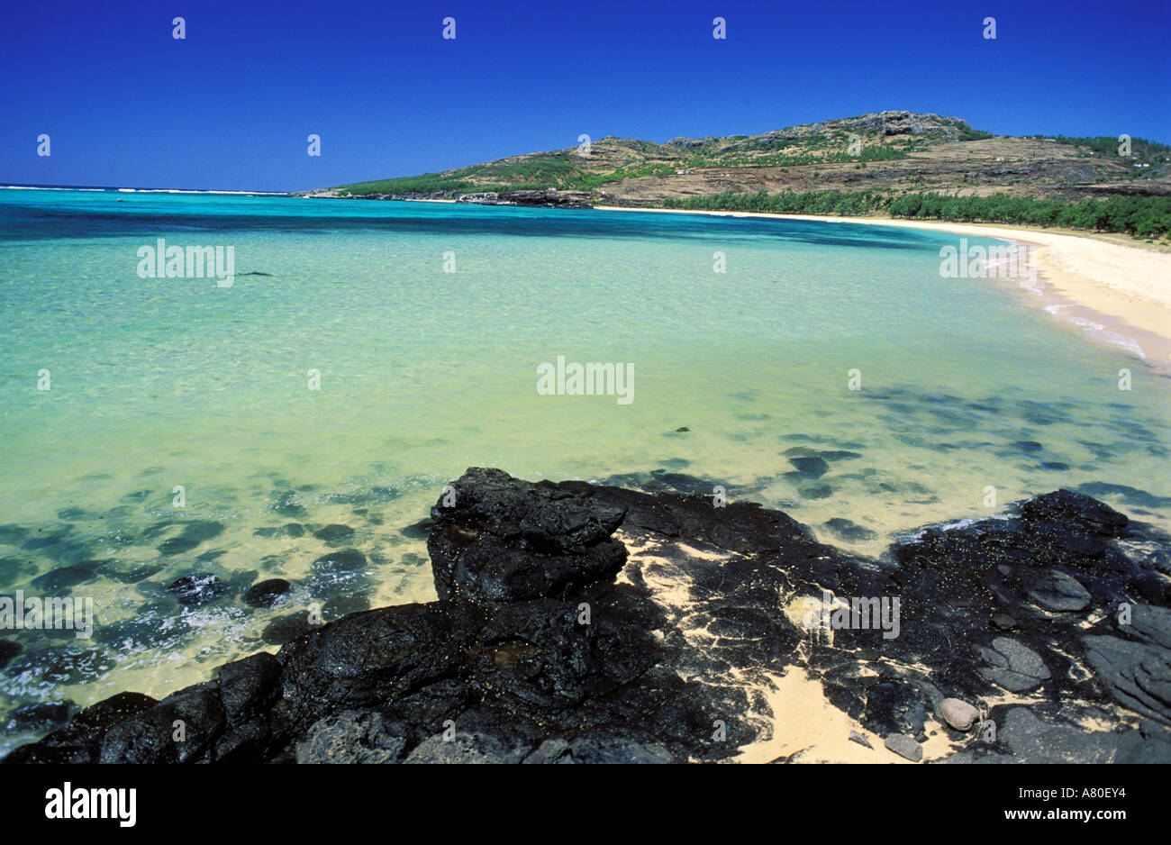 Mauritius island, Rodrigues island, Saint Francois bay Stock Photo Alamy