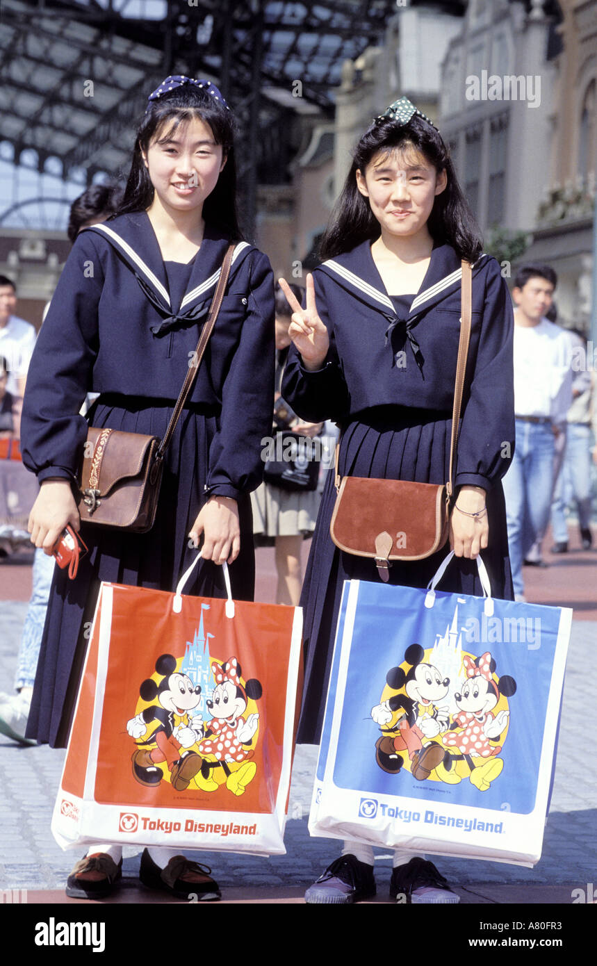 Japan, Honshu Island, Kanto region, Tokyo city, Disneyland Stock Photo