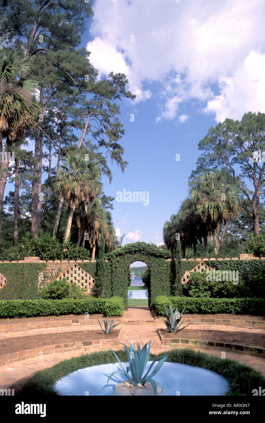 Florida Tallahassee Alfred B Maclay State Gardens Hi-res Stock ...