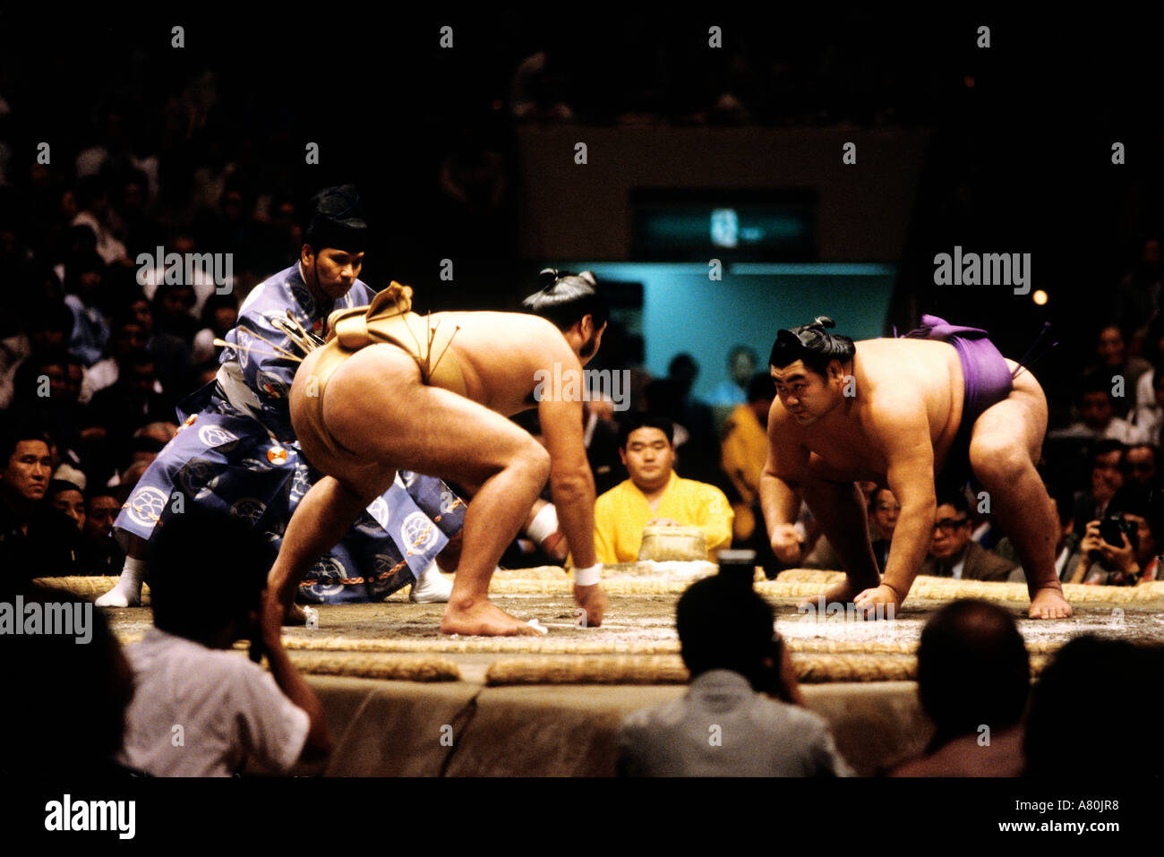 Japan, Sumo fight Stock Photo