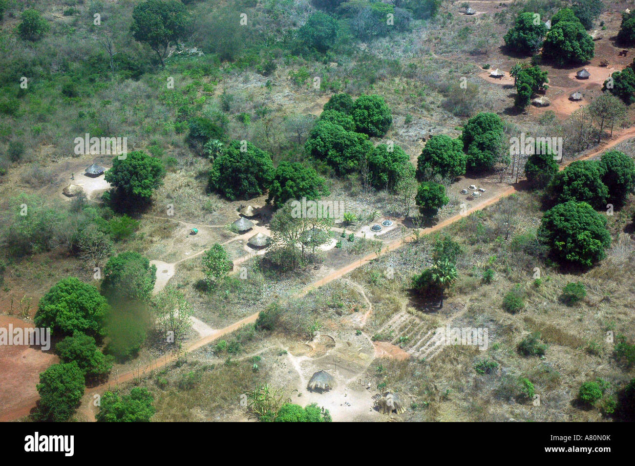 Tambura South Sudan from the plane Stock Photo Alamy