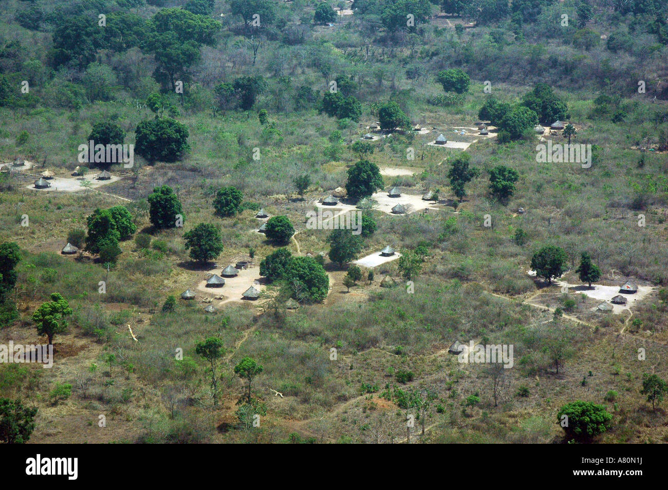 Tambura South Sudan from the plane Stock Photo Alamy