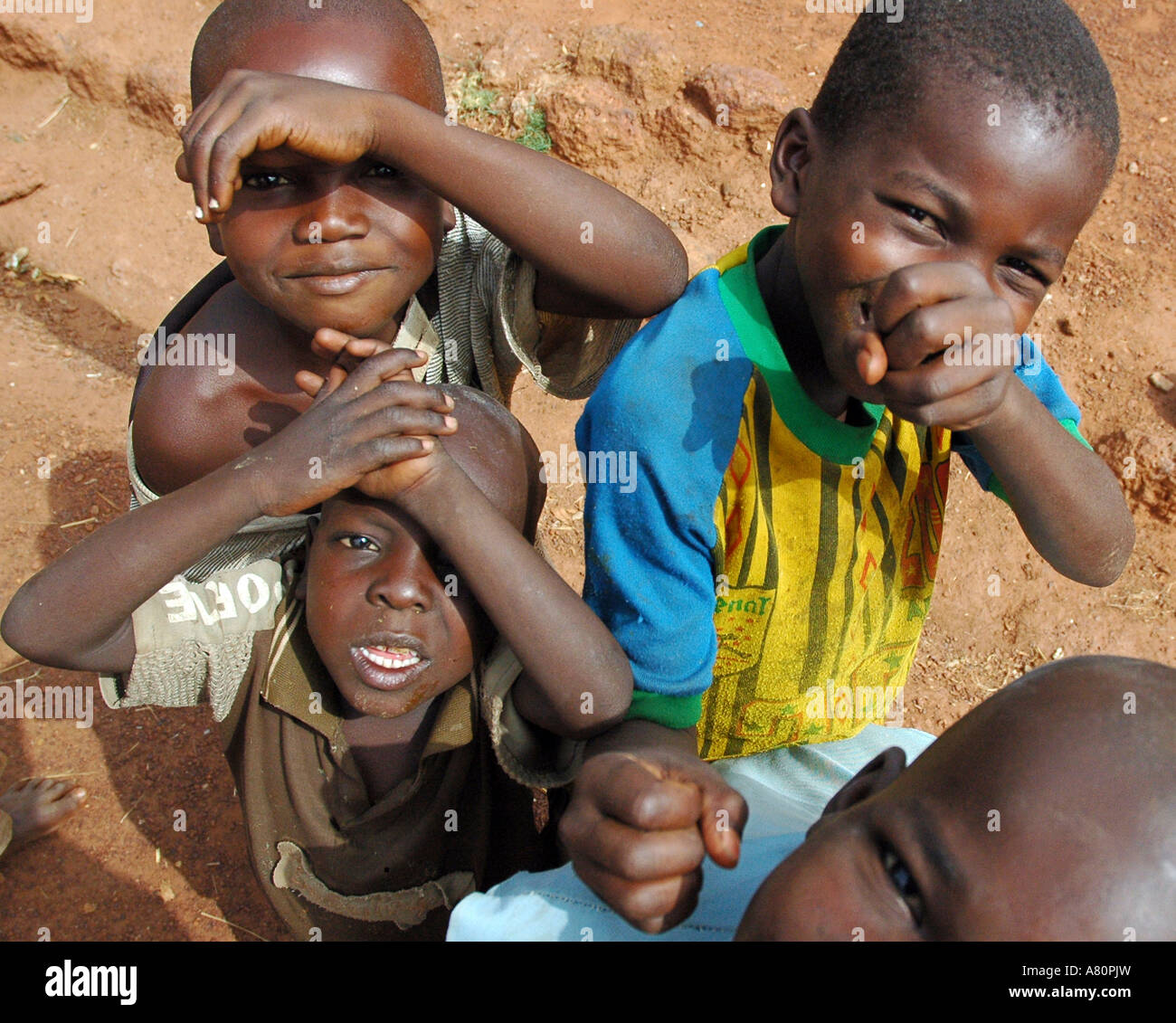South african children smiling hi-res stock photography and images - Alamy