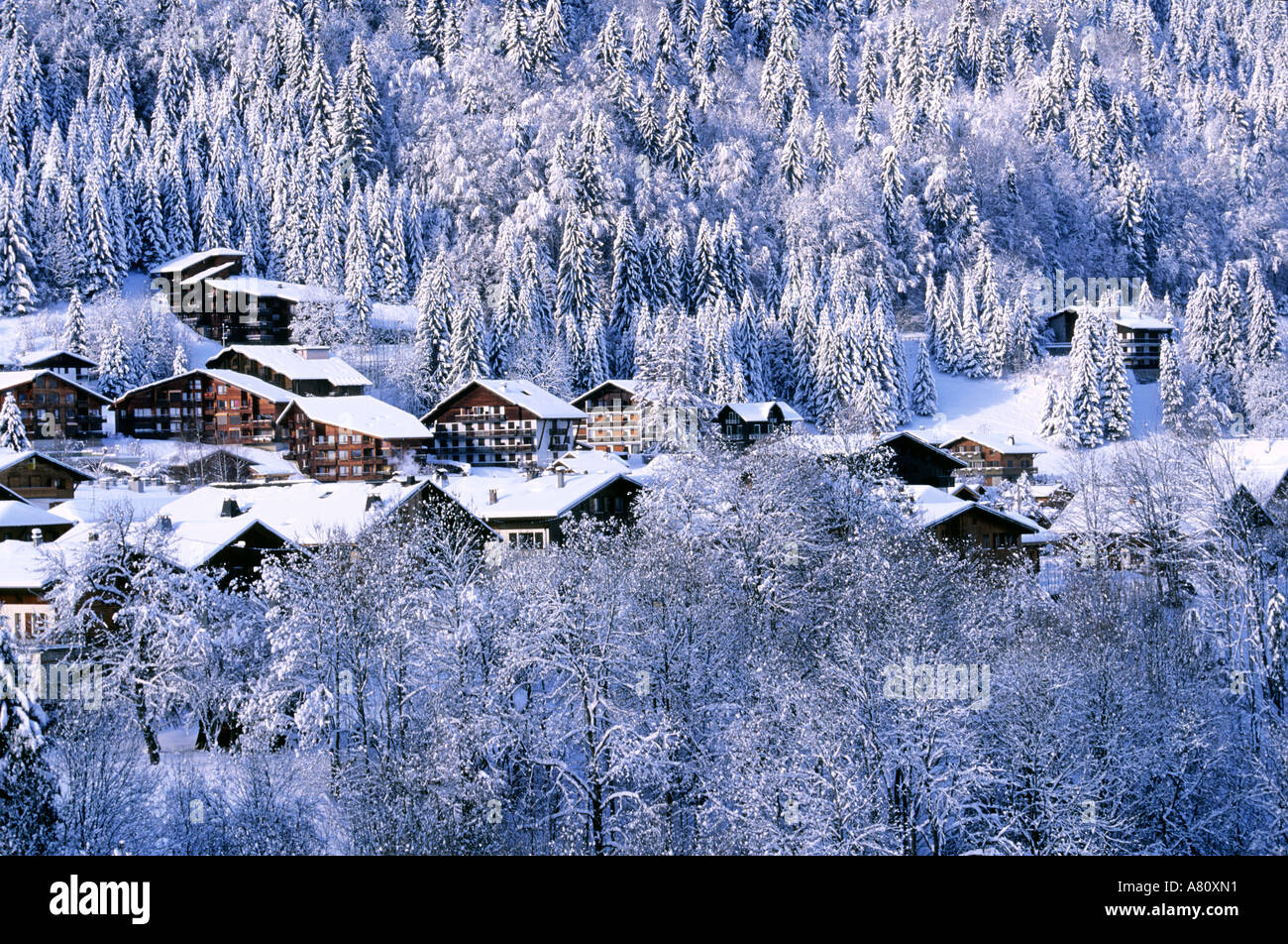France, Haute Savoie, Morzine Stock Photo Alamy