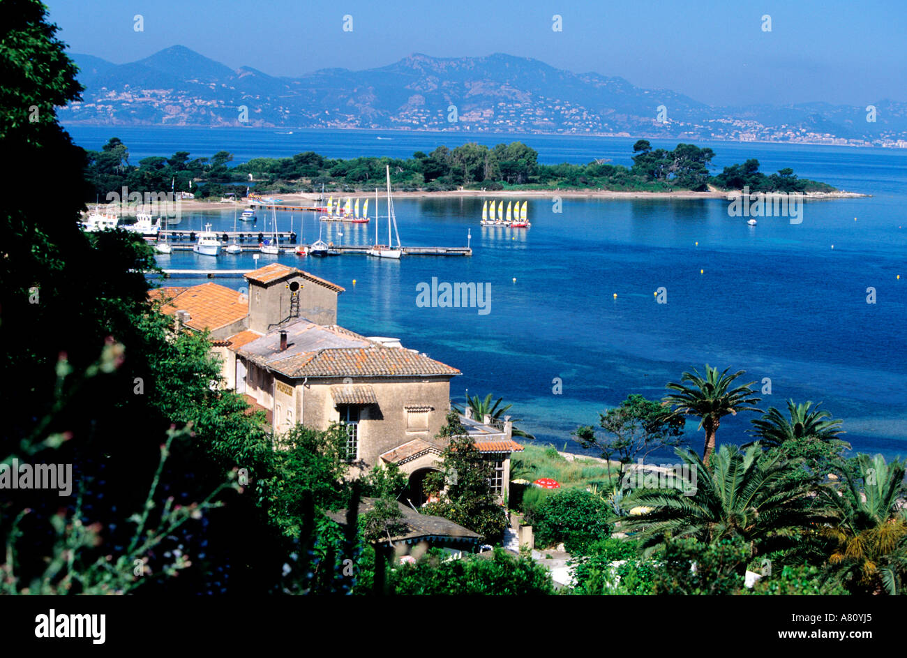 France, Alpes Maritimes, Iles de Lerins, Ile Sainte Marguerite Stock Photo Alamy