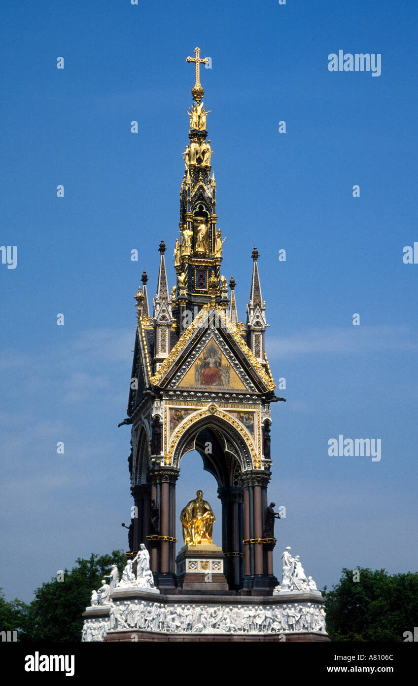 Memorial to Prince Albert Manchester Square London Stock Photo