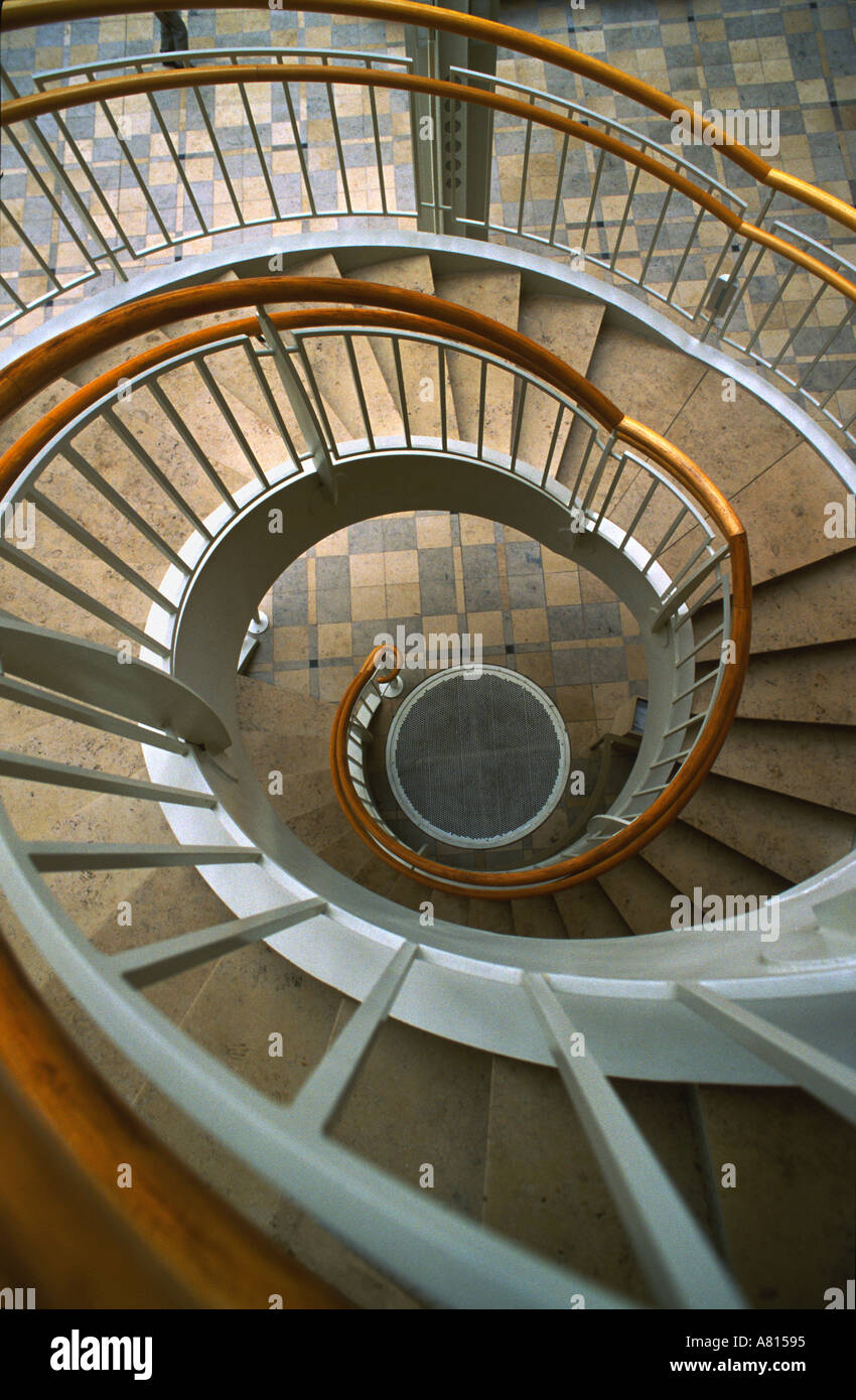 Spiral Staircase Stock Photo