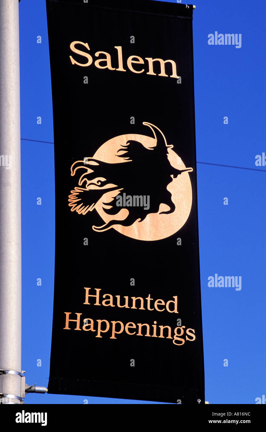 United States, Massachusetts, Salem during the festivals of Halloween, the festival Haunted Happenings Stock Photo