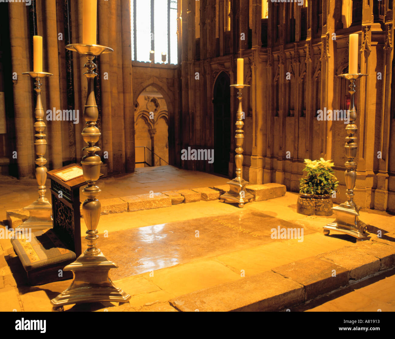 St Cuthbert's shrine, Durham Cathedral, Durham City, Durham, England