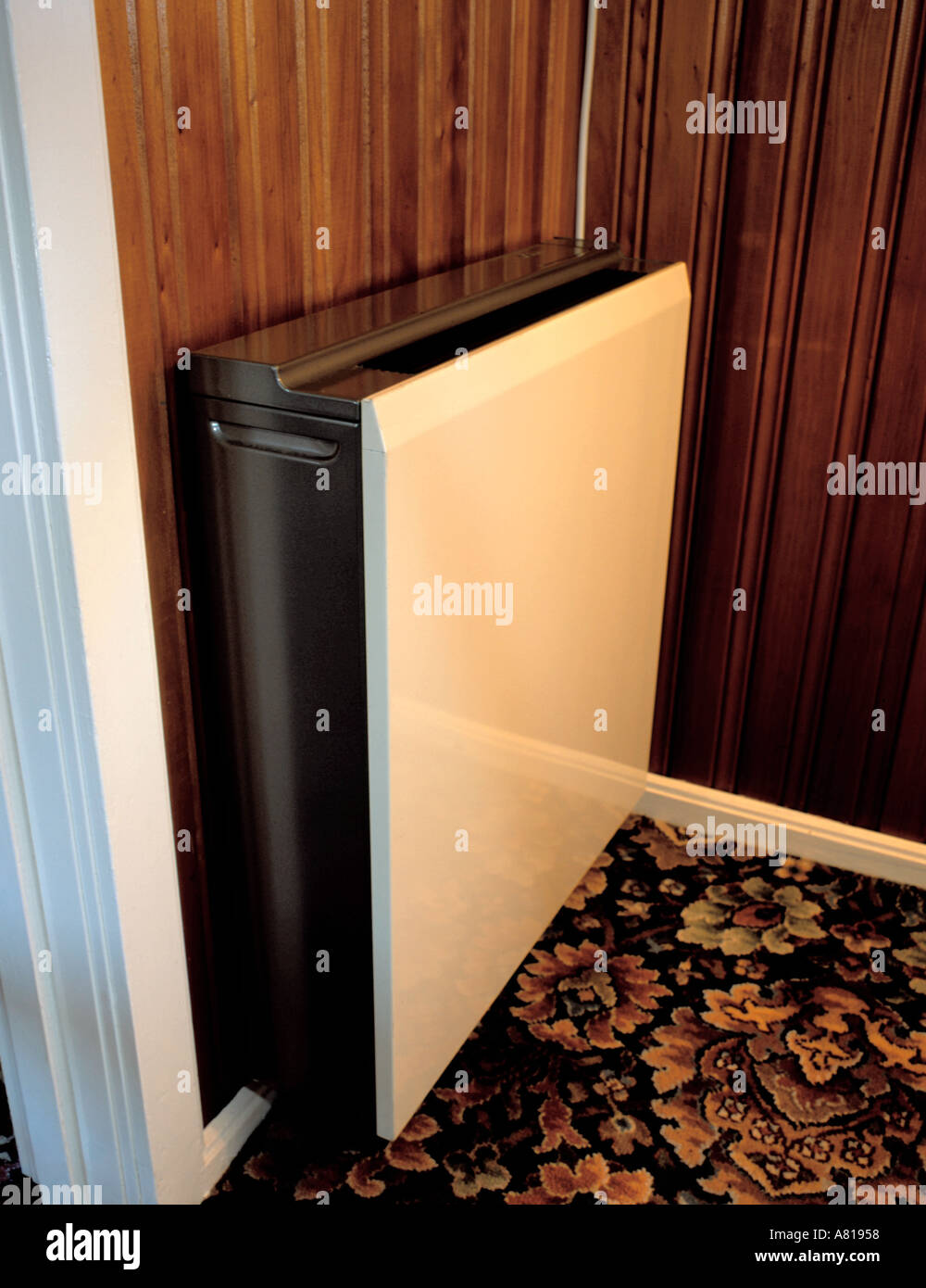 Electric night storage heater, England, UK Stock Photo Alamy