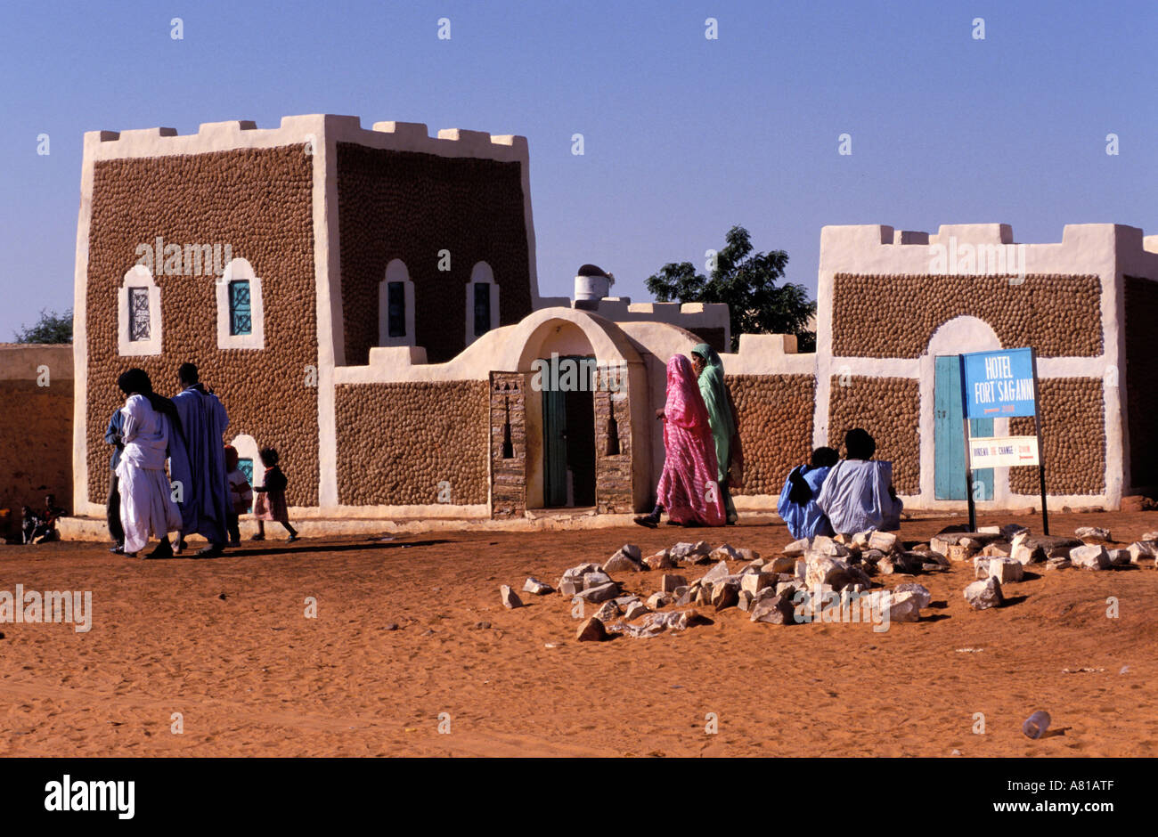 Mauritania, Adrar region, Chinguetti Stock Photo - Alamy