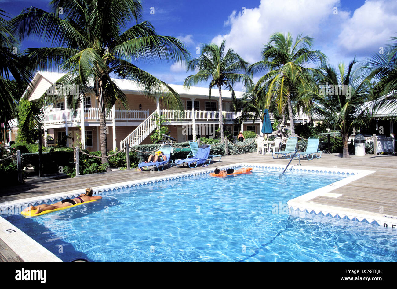 Cayman Islands, Little Cayman, Little Cayman Beach Resort Stock Photo