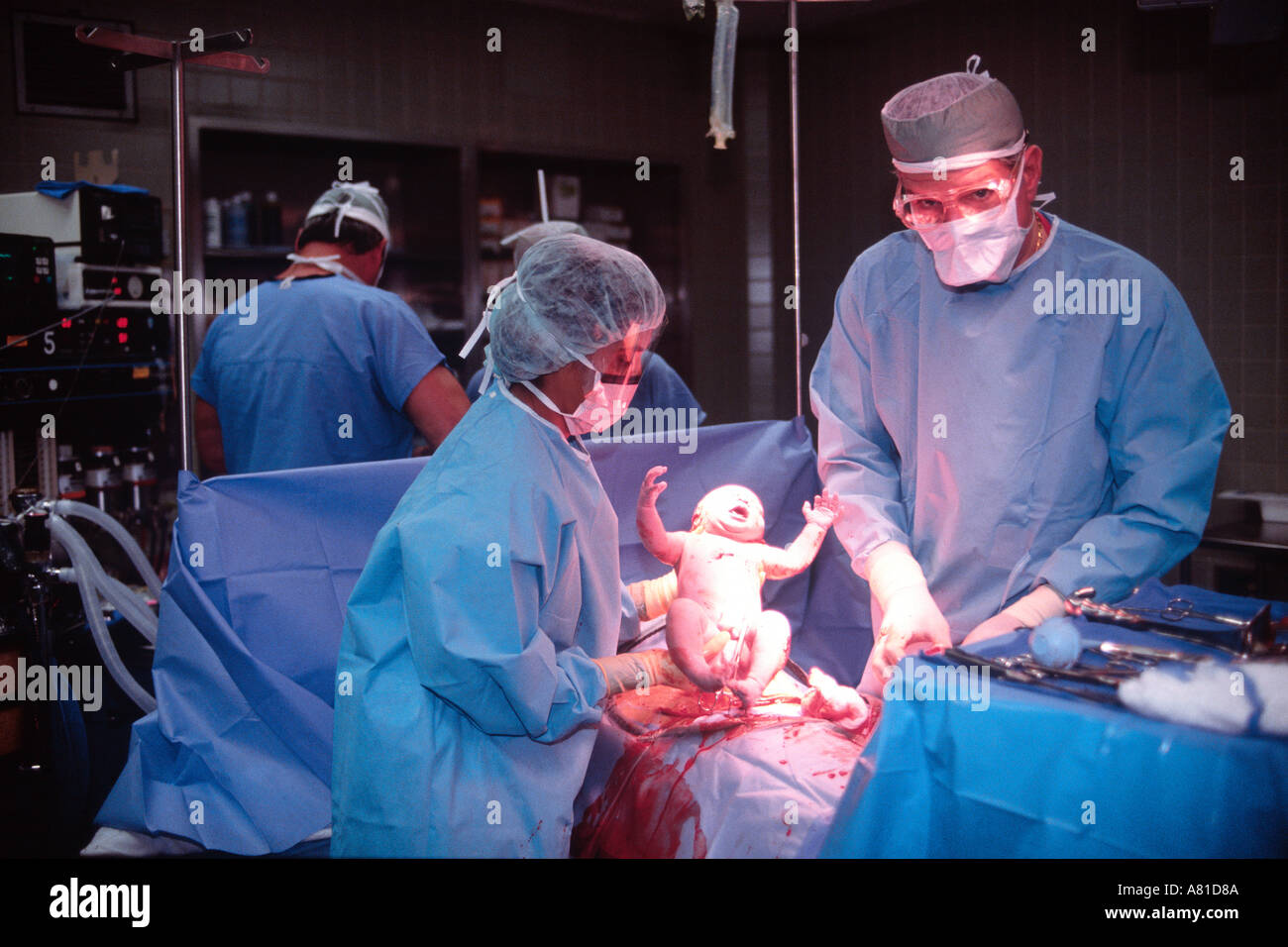 Cesarean Section Operating Room Stock Photos & Cesarean Section