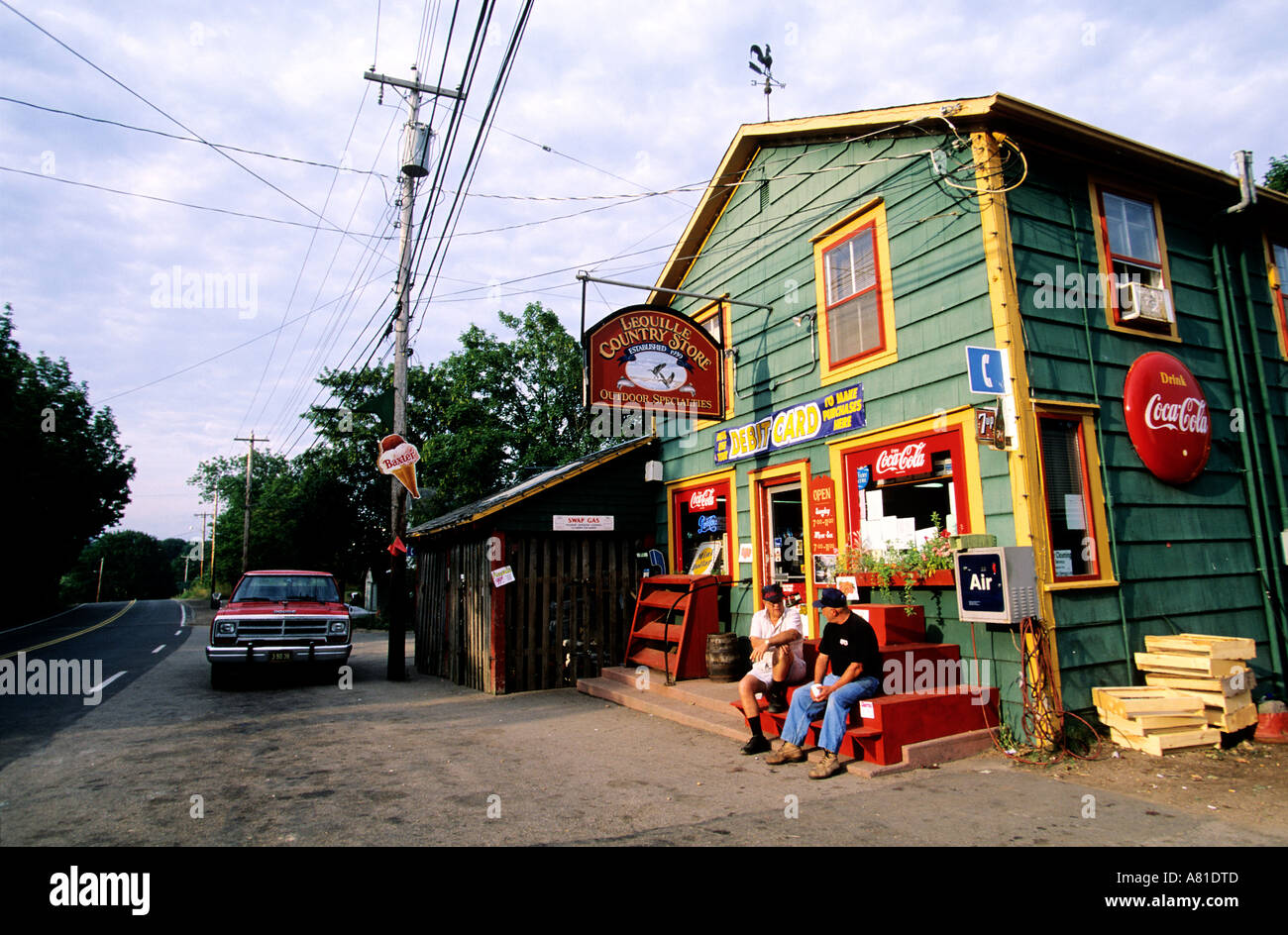Canada, Nova Scotia, Annapolis Royal, general store Stock Photo