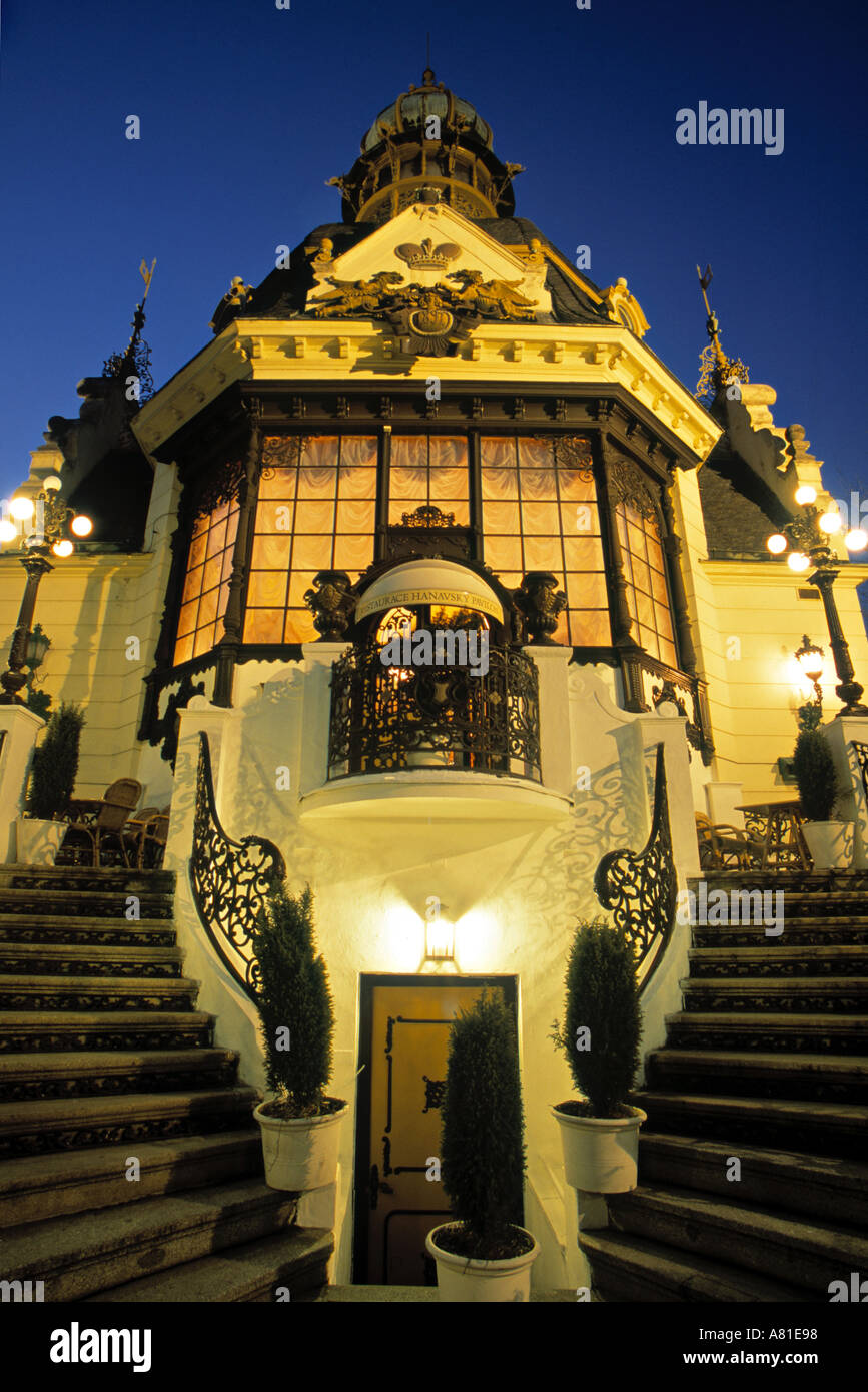 Hanavsky Pavilion, Prague, Czech Republic Stock Photo