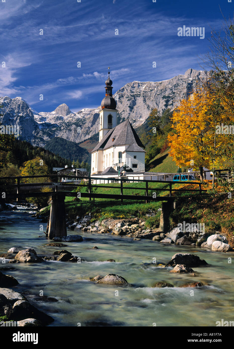 Ramsau, Bavaria, Germany Stock Photo