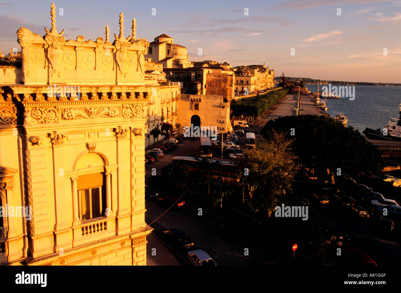 Italy, Sicily, Syracuse, Ortygie Stock Photo