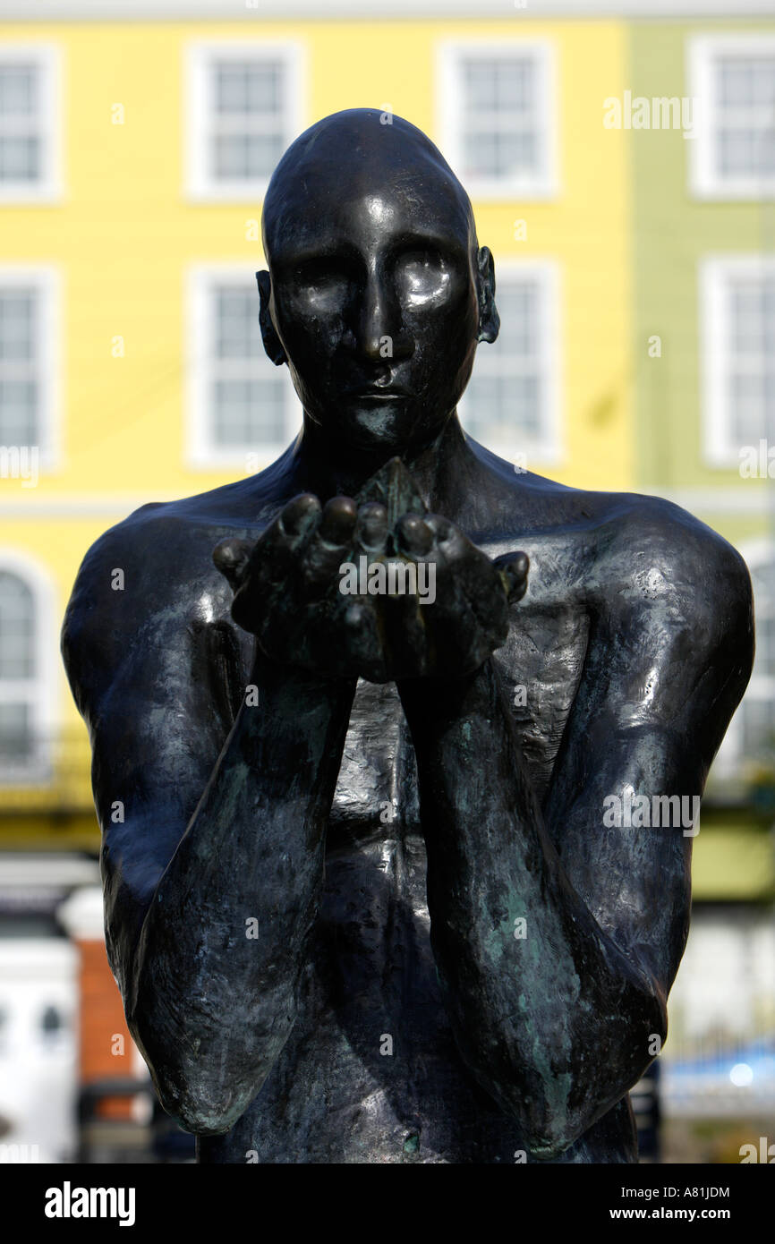 Titanic Memorial, Cobh Harbour, Queenstown, Ireland. Stock Photo