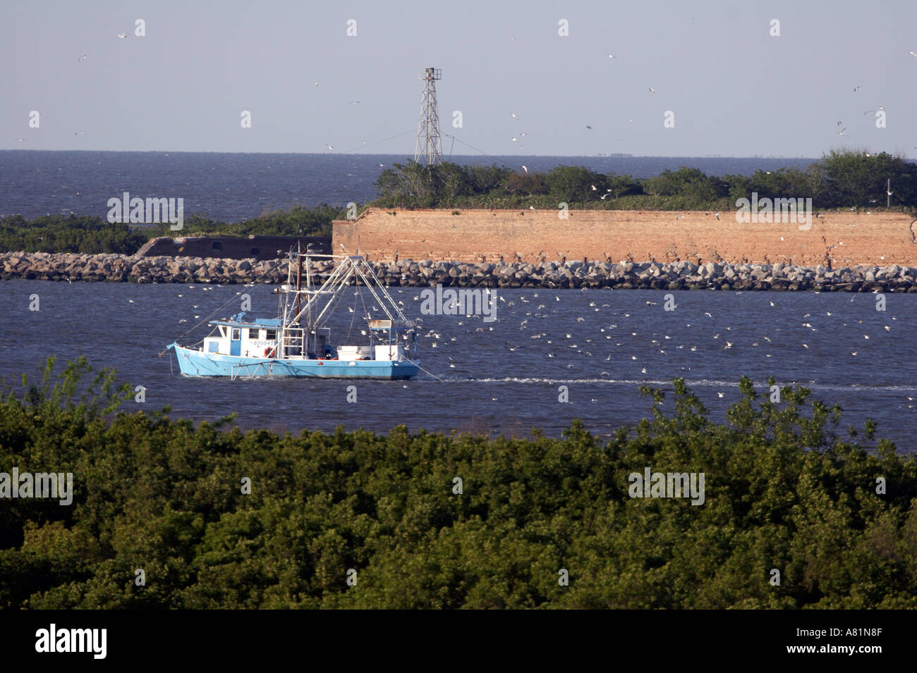 Louisiana fishing boat shrimp hi-res stock photography and images - Alamy
