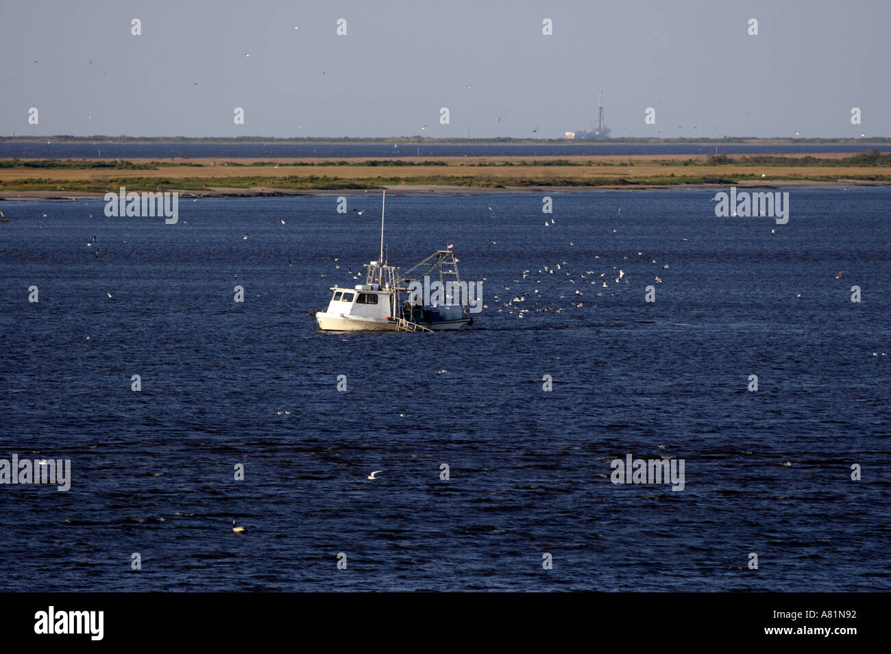 Louisiana fishing boat shrimp hi-res stock photography and images - Alamy