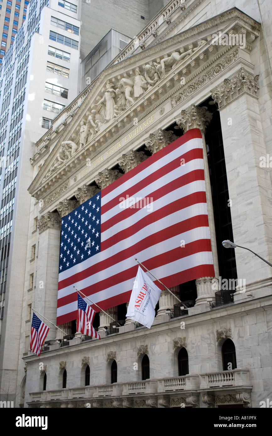 New York Stock Exchange New York City Stock Photo - Alamy
