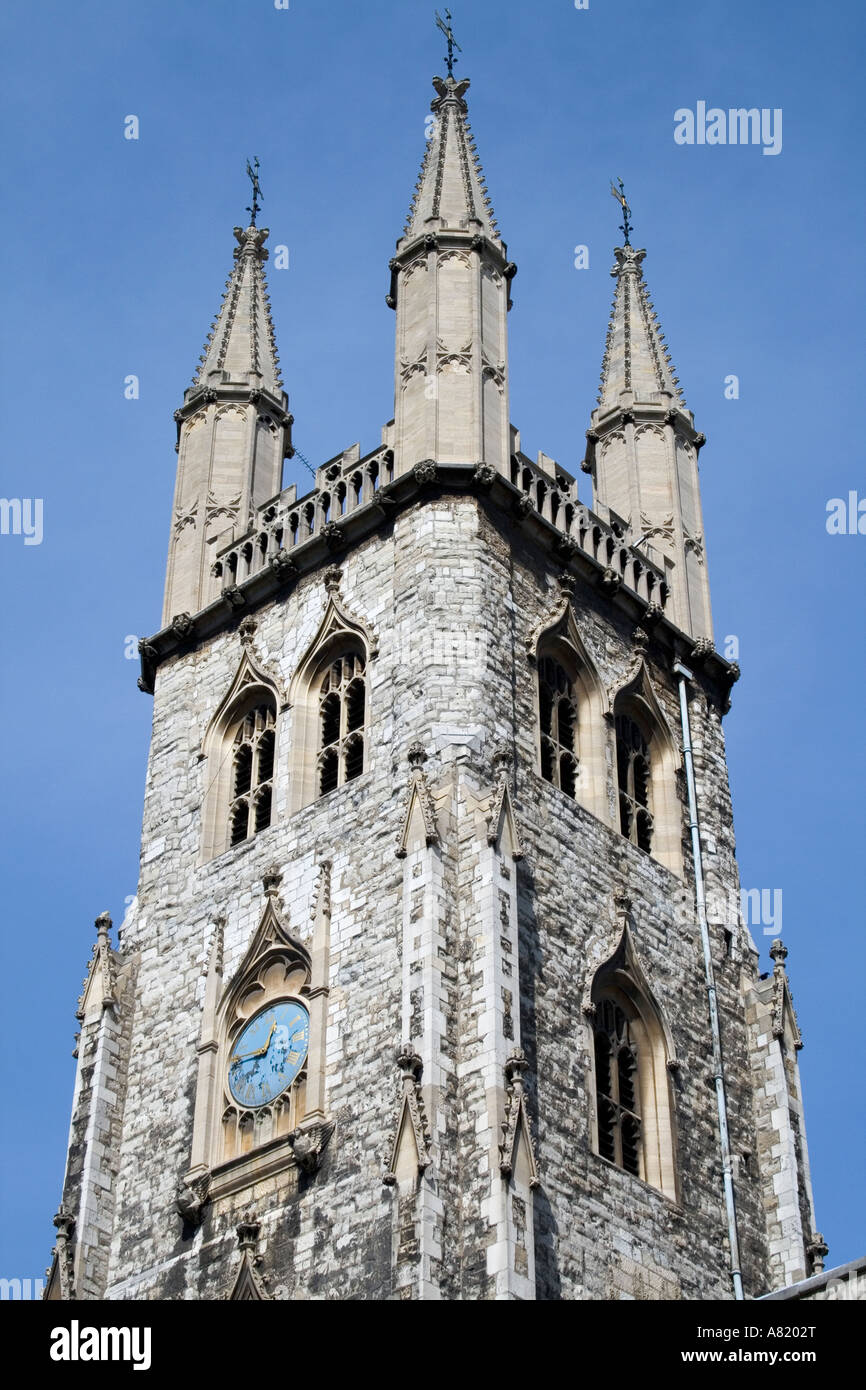 St. Sepulchre without Newgate Church London England Stock Photo