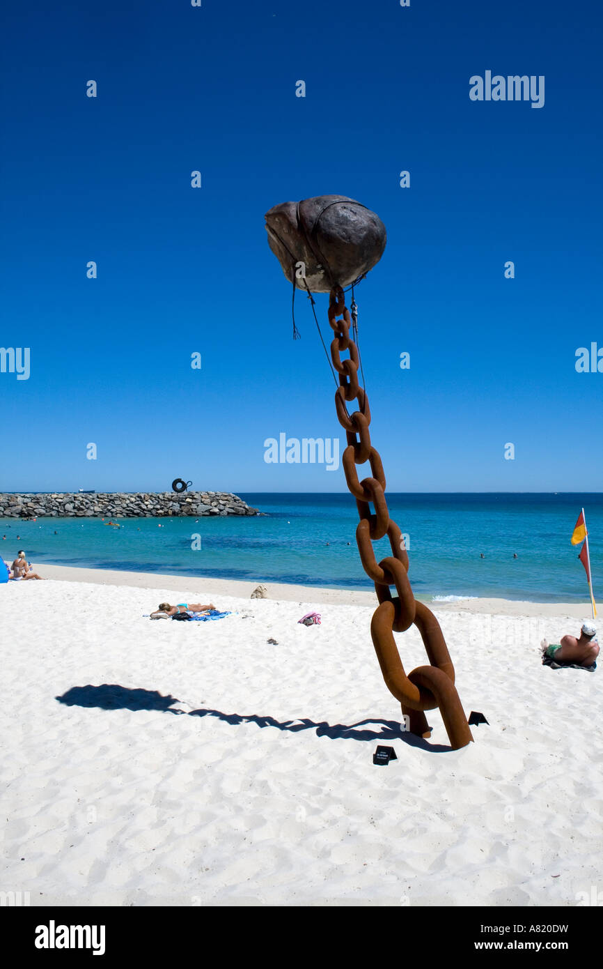 Sculpture by the Sea Exhibition Cottesloe Beach Perth Australia Stock