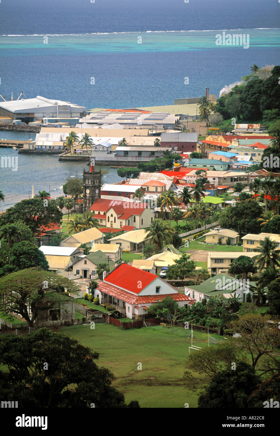 Levuka (ist capital of Fiji), Ovalu, Fiji Stock Photo