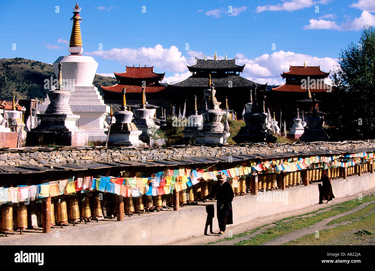 Tagong Monastery Tagong hi-res stock photography and images - Alamy