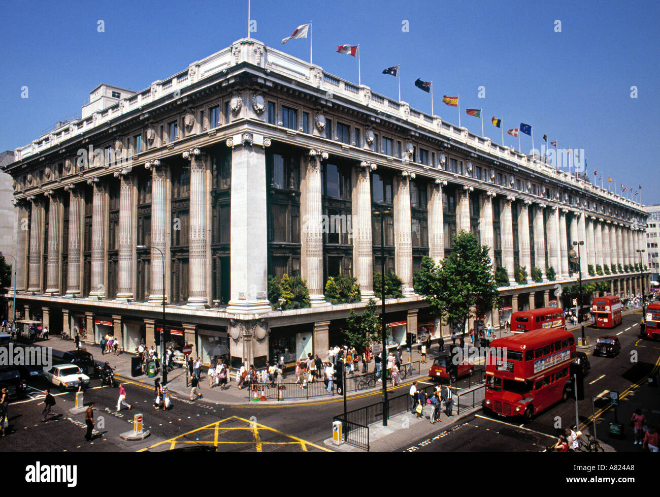 Selfridges, Oxford Street, London, England Stock Photo Alamy