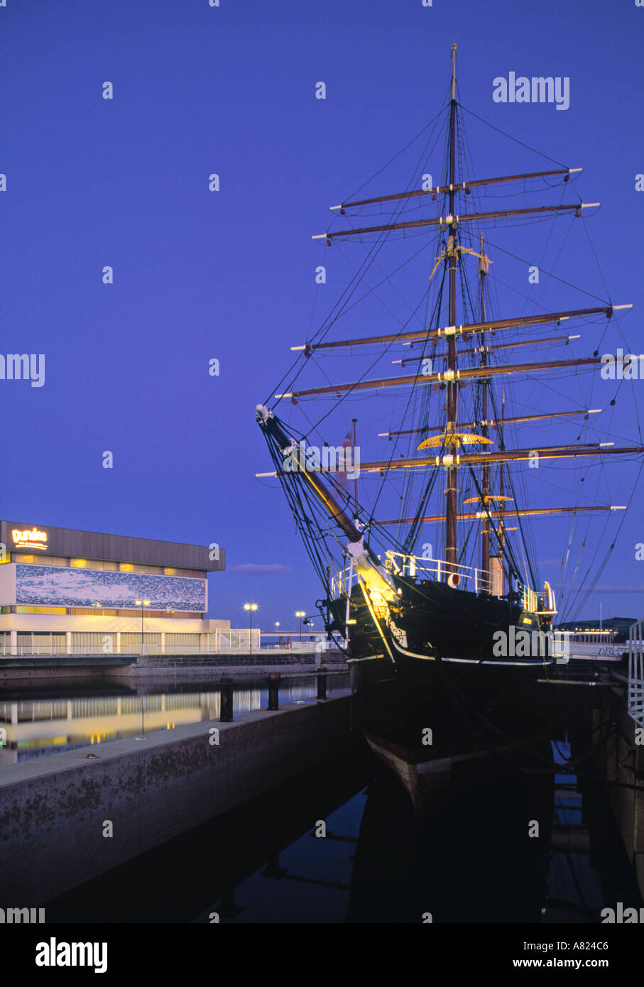 Discovery Ship, Dundee, Scotland Stock Photo