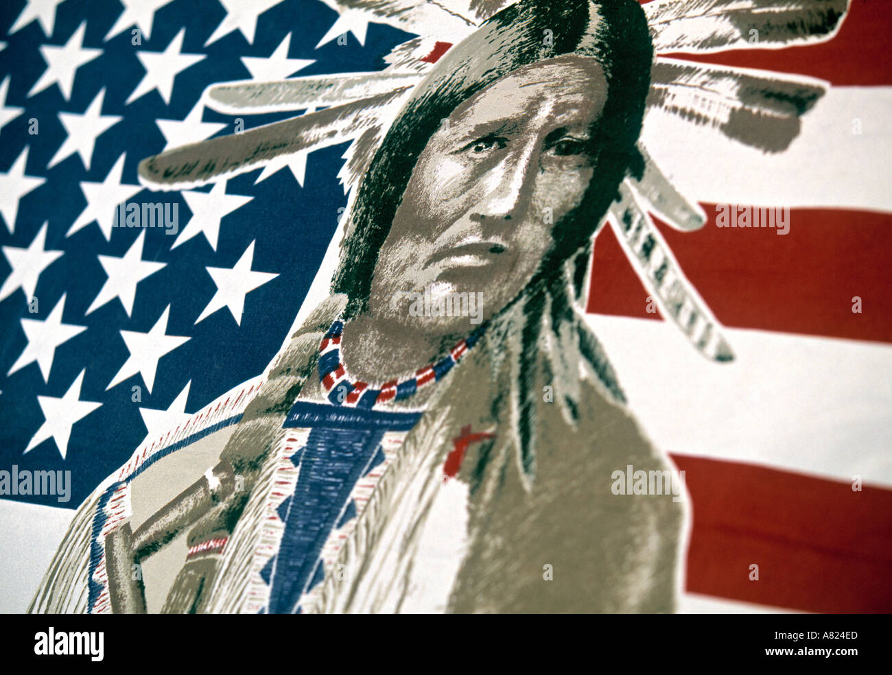 Native American blanket, Arizona, USA Stock Photo Alamy