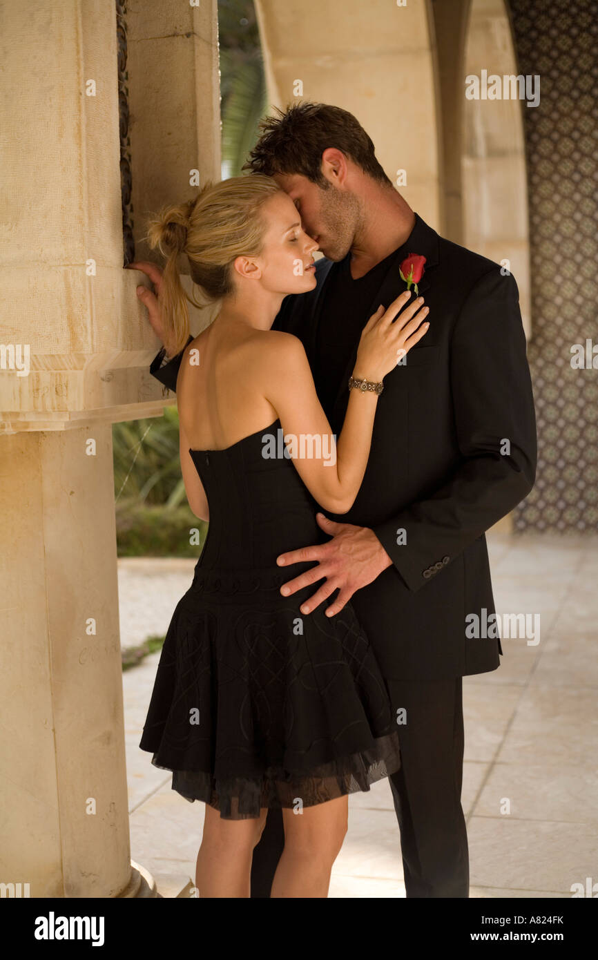 cocktail attire couple