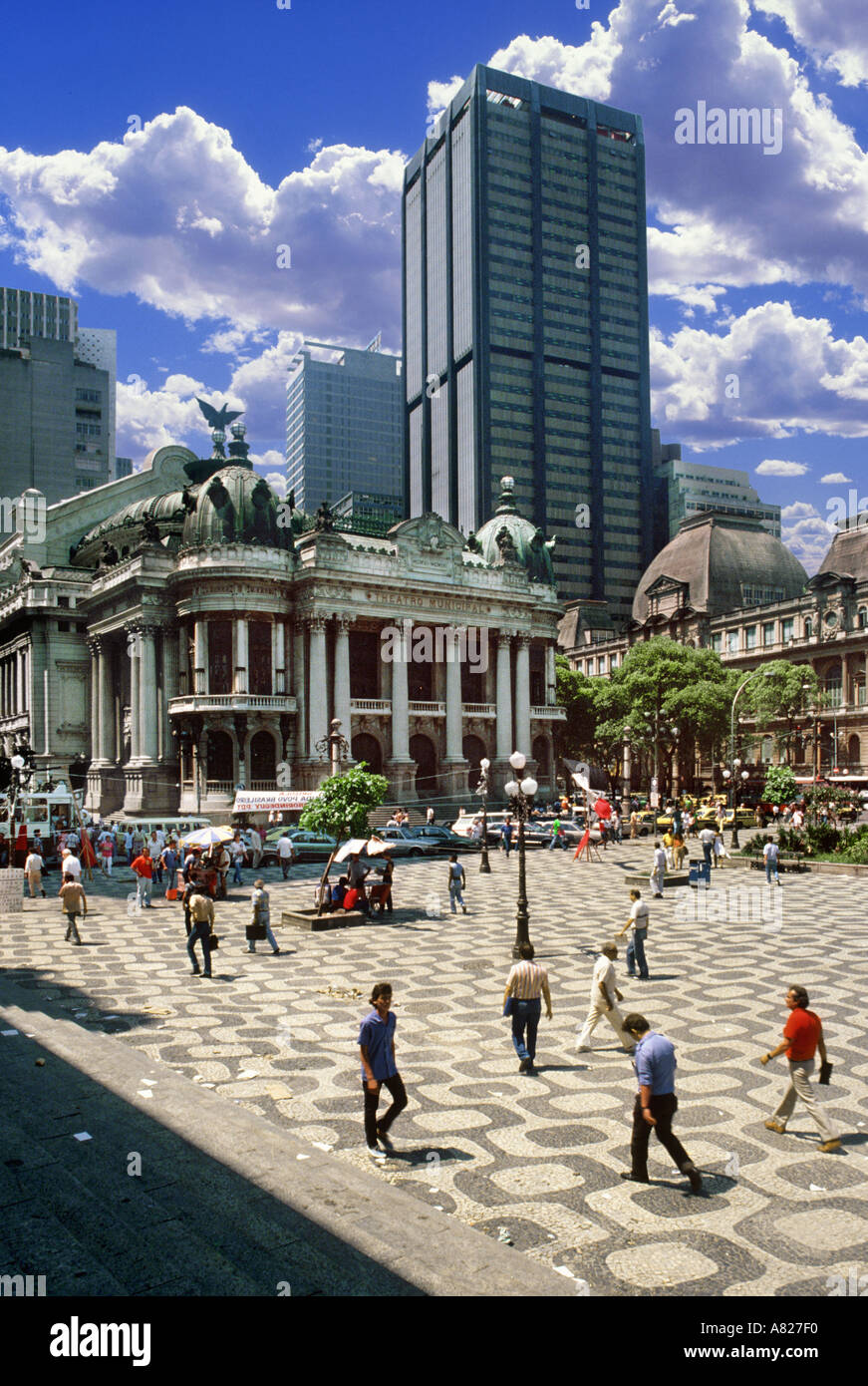 Floriand Plaza Rio de Janeiro Brazil Stock Photo Alamy