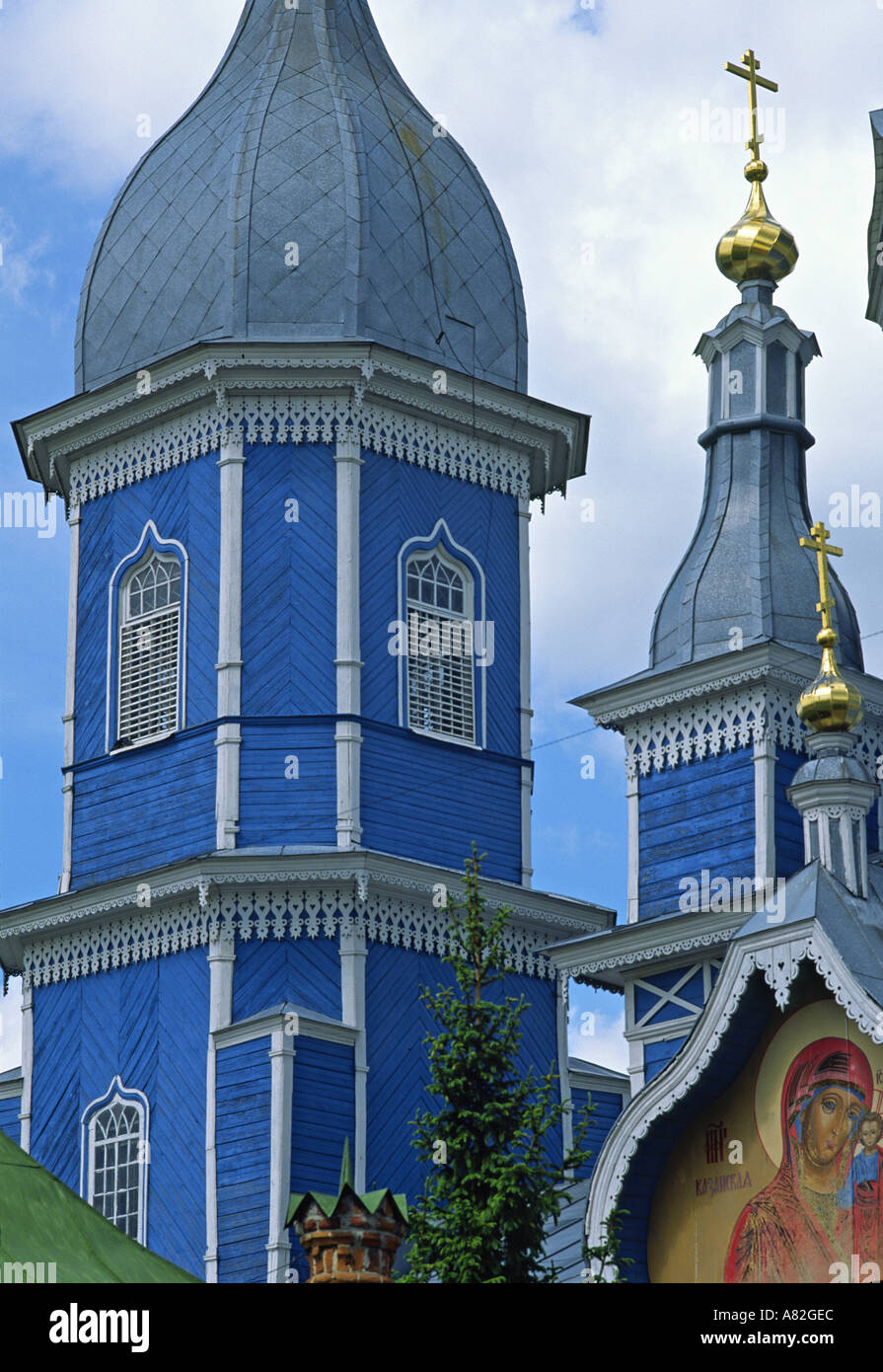 The Transfiguration cathedral, Novozybkov, Bryansk region, Central Federal District, Russia Stock Photo