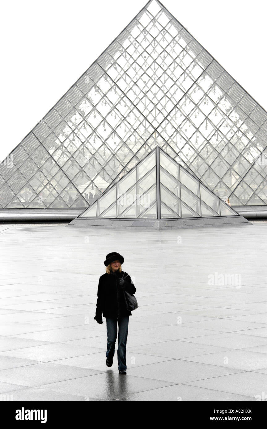 Musee de Louvre Stock Photo
