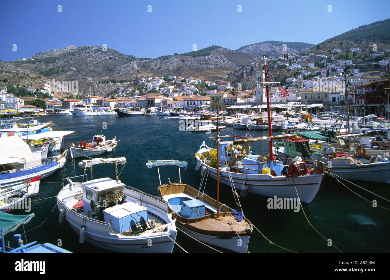 Hydra Greece Stock Photo