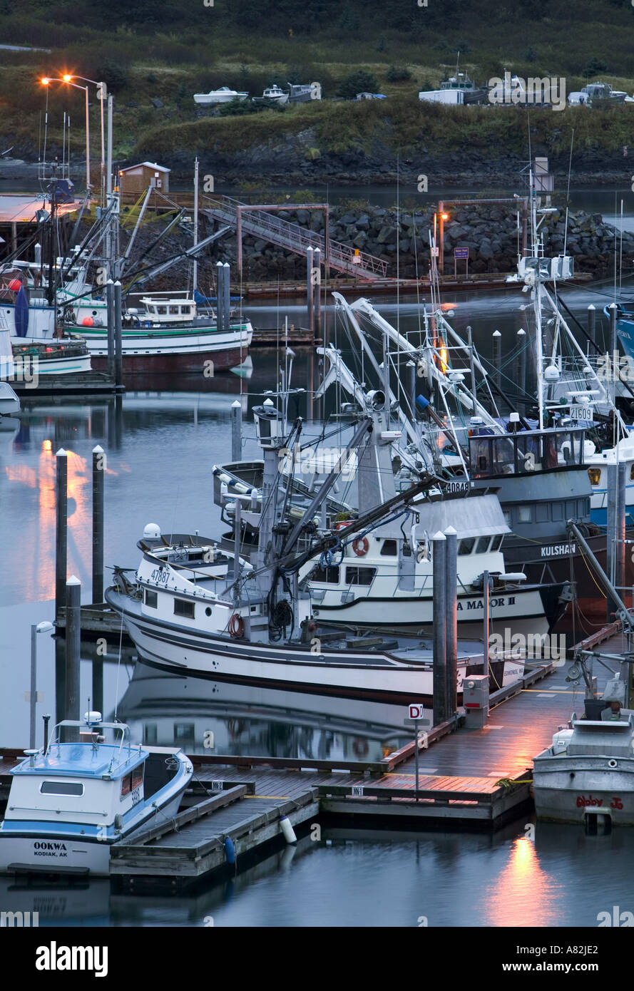 Kodiak, Kodiak Island, Alaska, USA Stock Photo