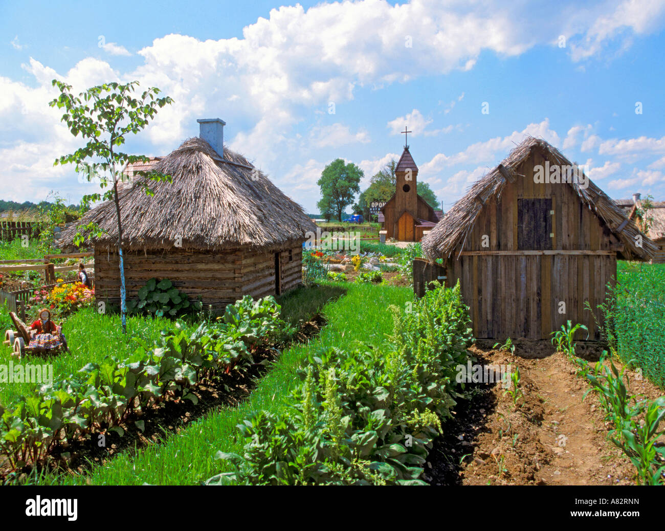 Doll houses in Dolls Museum of Lipnik Poland Stock Photo Alamy