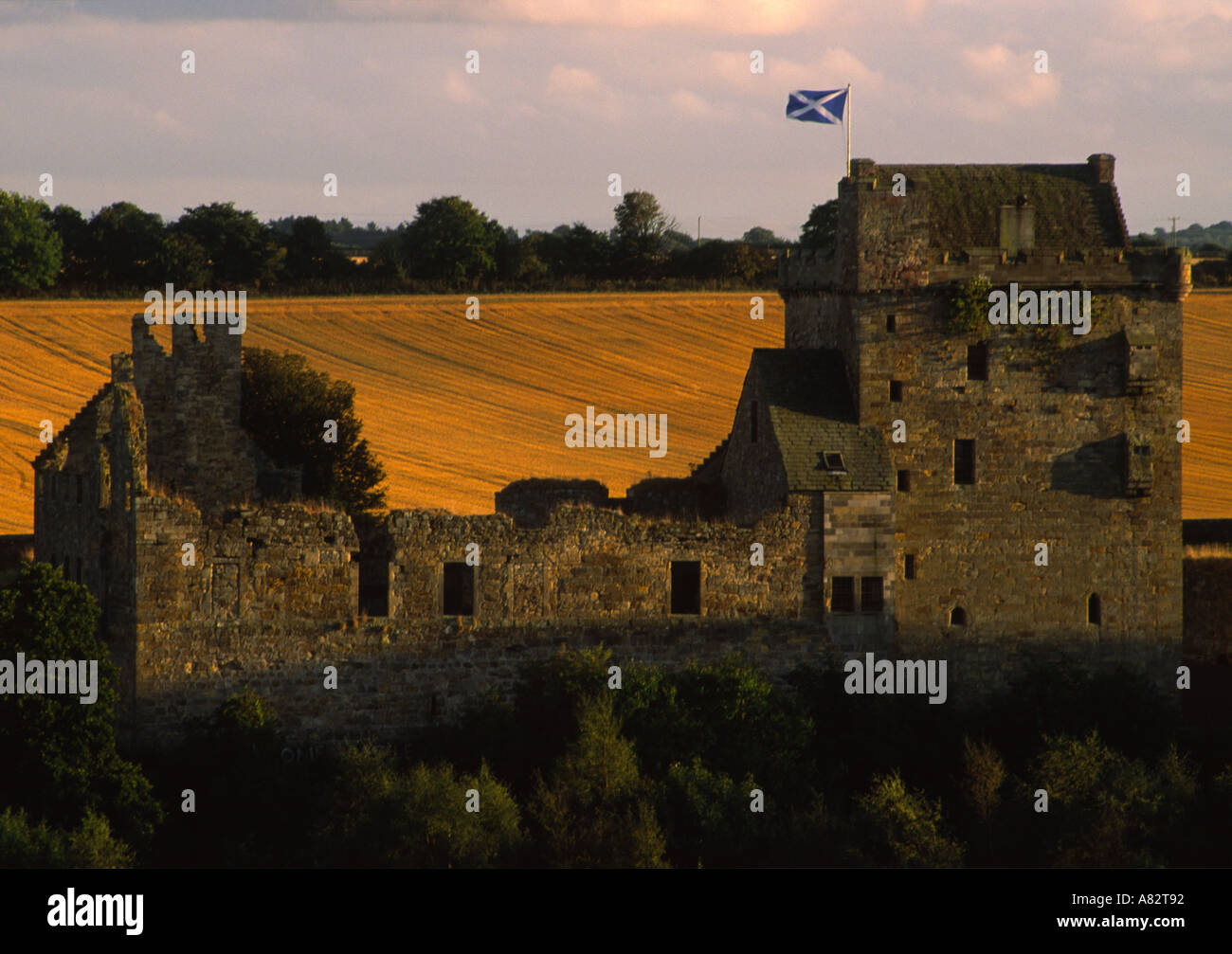 Balgonie Castle, Fife, Scotland Stock Photo Alamy