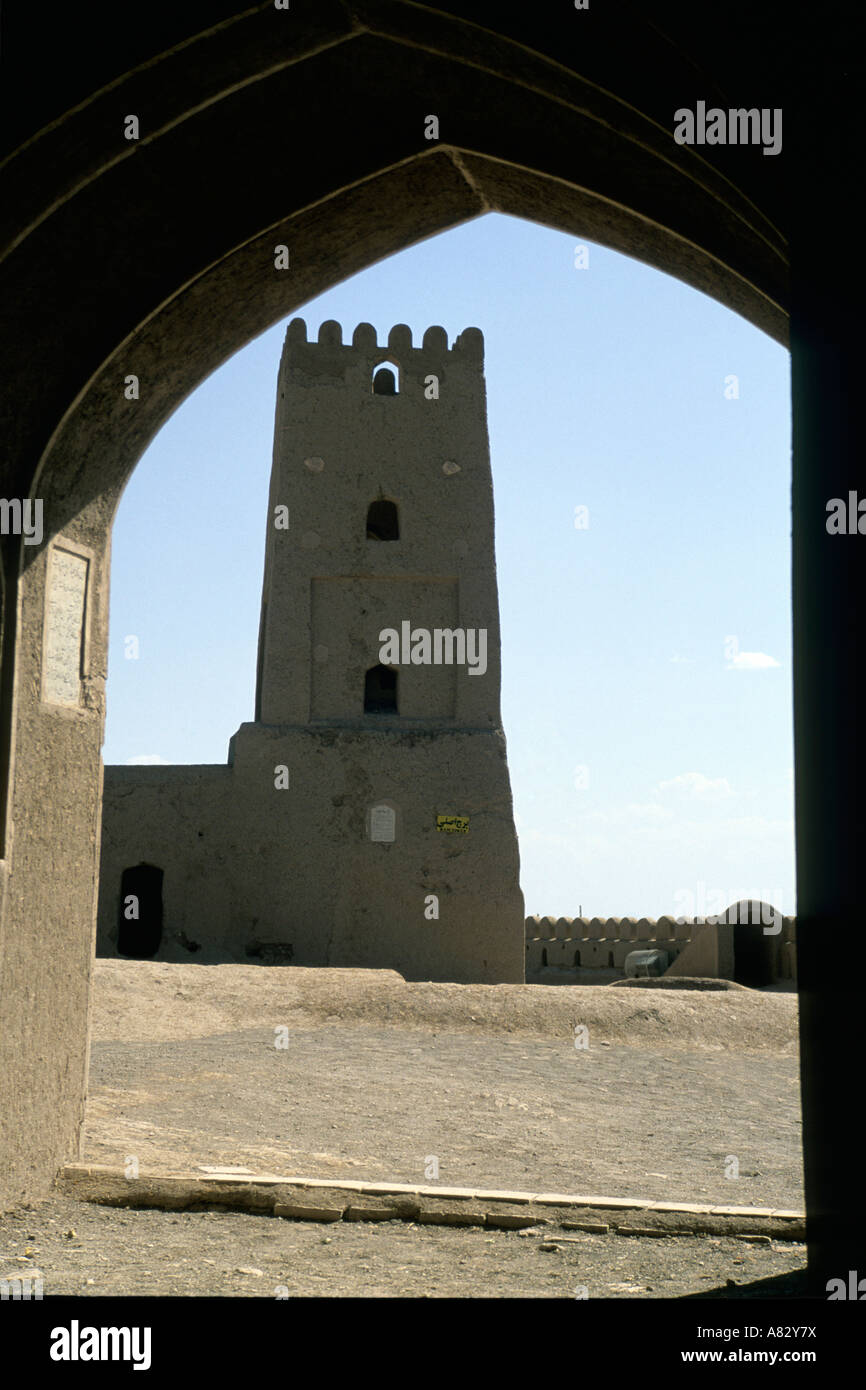 The Arg-é Bam citadel Kerman province of Southeastern Iran Stock Photo